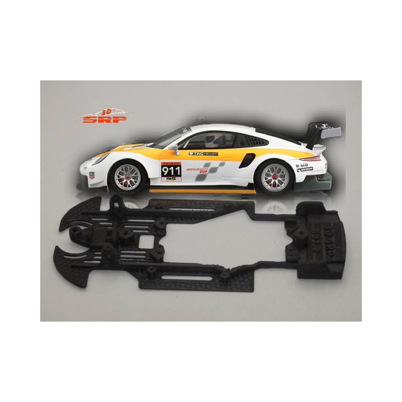 Chassis 3D Bicomponente Porsche 991.2 (carrocería Scaleauto, cunas SLOT.IT)