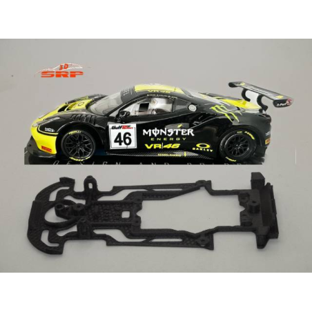Chassis 3D Bicomponente Fantasy Car 01 GT3 (carrocería Sideways, cunas SLOT.IT)
